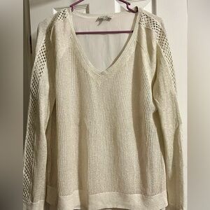 Lucky cream sweater